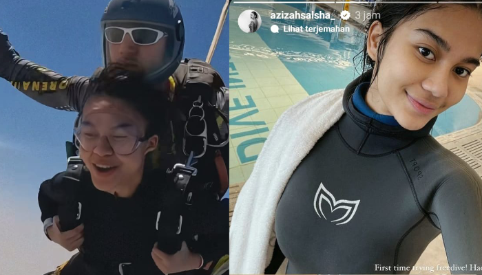 Azizah Salsha liburan ke Dubai