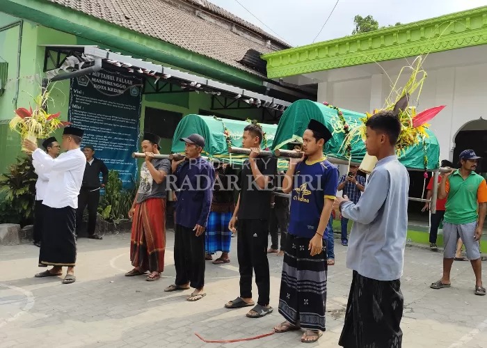 Ibu di kediri habisi nyawa dua kakak beradik, sang ayah dibuat kaget!