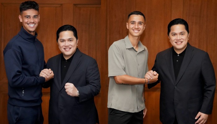 Mees Hilgers dan Eliano Reijnders resmi membela Timnas Indonesia.