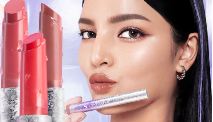 Ilustrasi Tinted Lip Balm - Somethinc Ceraplump Tinted Lip Balm.