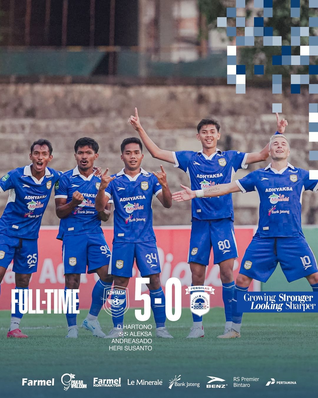 Adhyasa FC menang atas Persikas Subang.