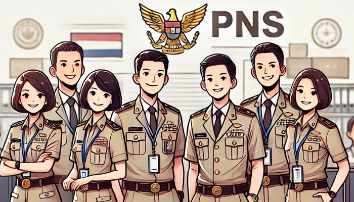 Ilustrasi PNS.