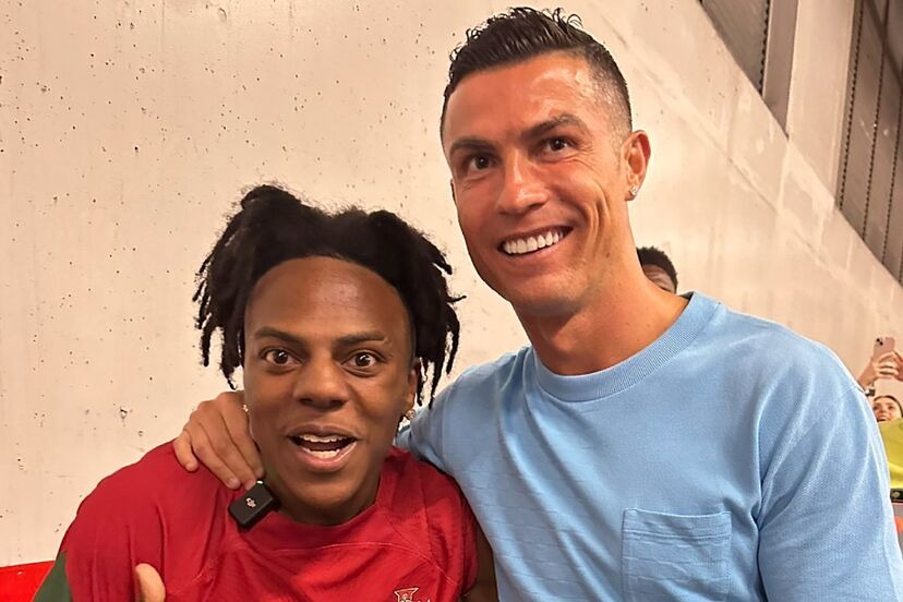 IShowSpeed penggemar berat Ronaldo.