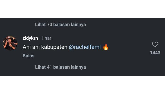 Seleb TikTok Rachelfa dituding jadi selingkuhan pria beristri.