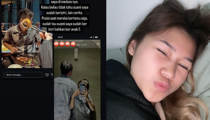 Seleb TikTok Rachelfa dituding jadi selingkuhan pria beristri.