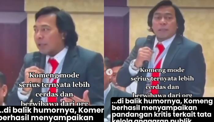 Momen komeng saat rapat DPD RI.