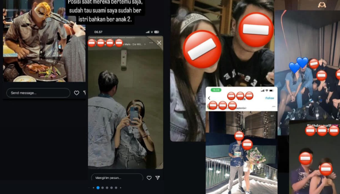 Seleb TikTok Rachelfa dituding jadi selingkuhan pria beristri.
