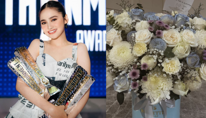 Syifa Hadju borong penghargaan dalam acara Infotaiment award, dapat kiriman bunga dari El Rumi.