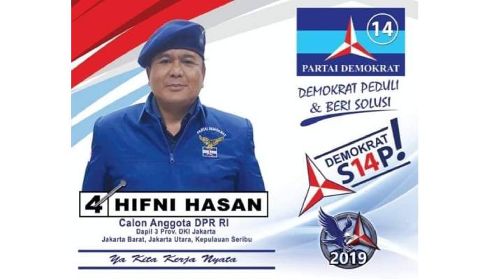 Hifni Hasan saat nyaleg.