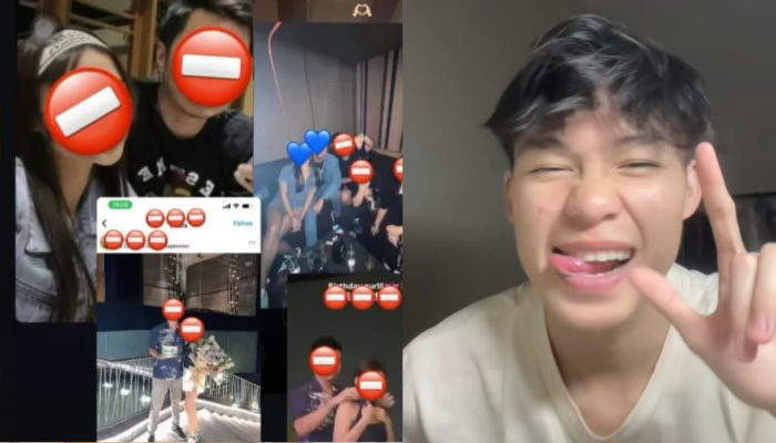 Adik Rachelfa di akun TikTok miliknya dan bukti perselingkuhan Rachelfa di akun istri sah.