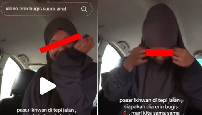 Video TikTok Viral Erin Bugis bikin penasaran netizen.