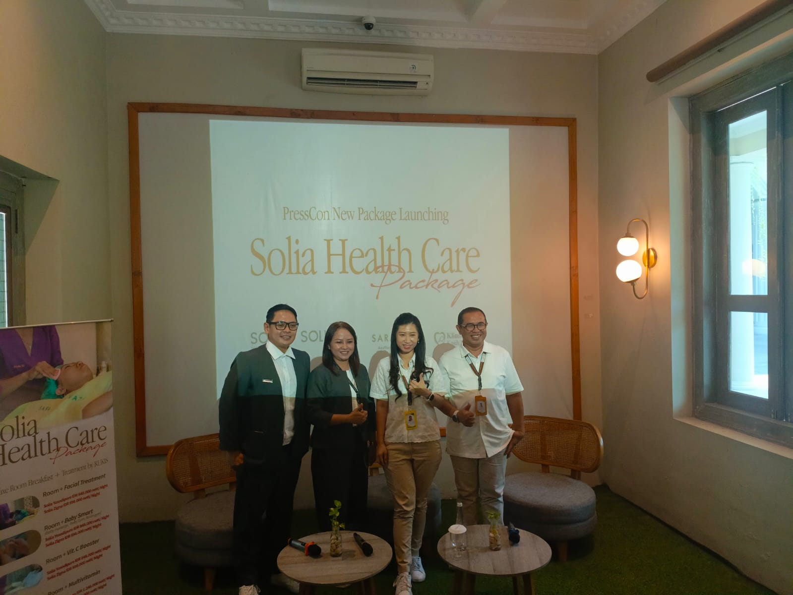 Solia Hotel Solo Luncurkan Health Care Paket Berkolaborasi dengan Klinik Utama Kasih Ibu Sehati.