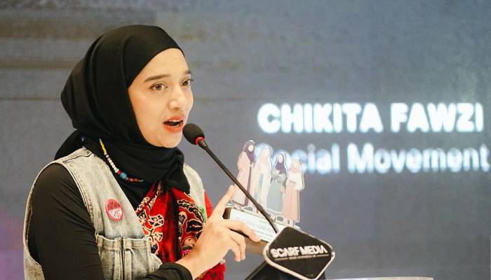 Chiki Fawzi, putri mendiang Marissa Haque dan Ikang Fawzi.