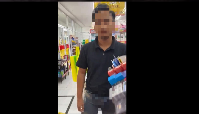 Video viral seorang mahasiswa Lampung tunjukkan alat vital ke kasir minimarket.