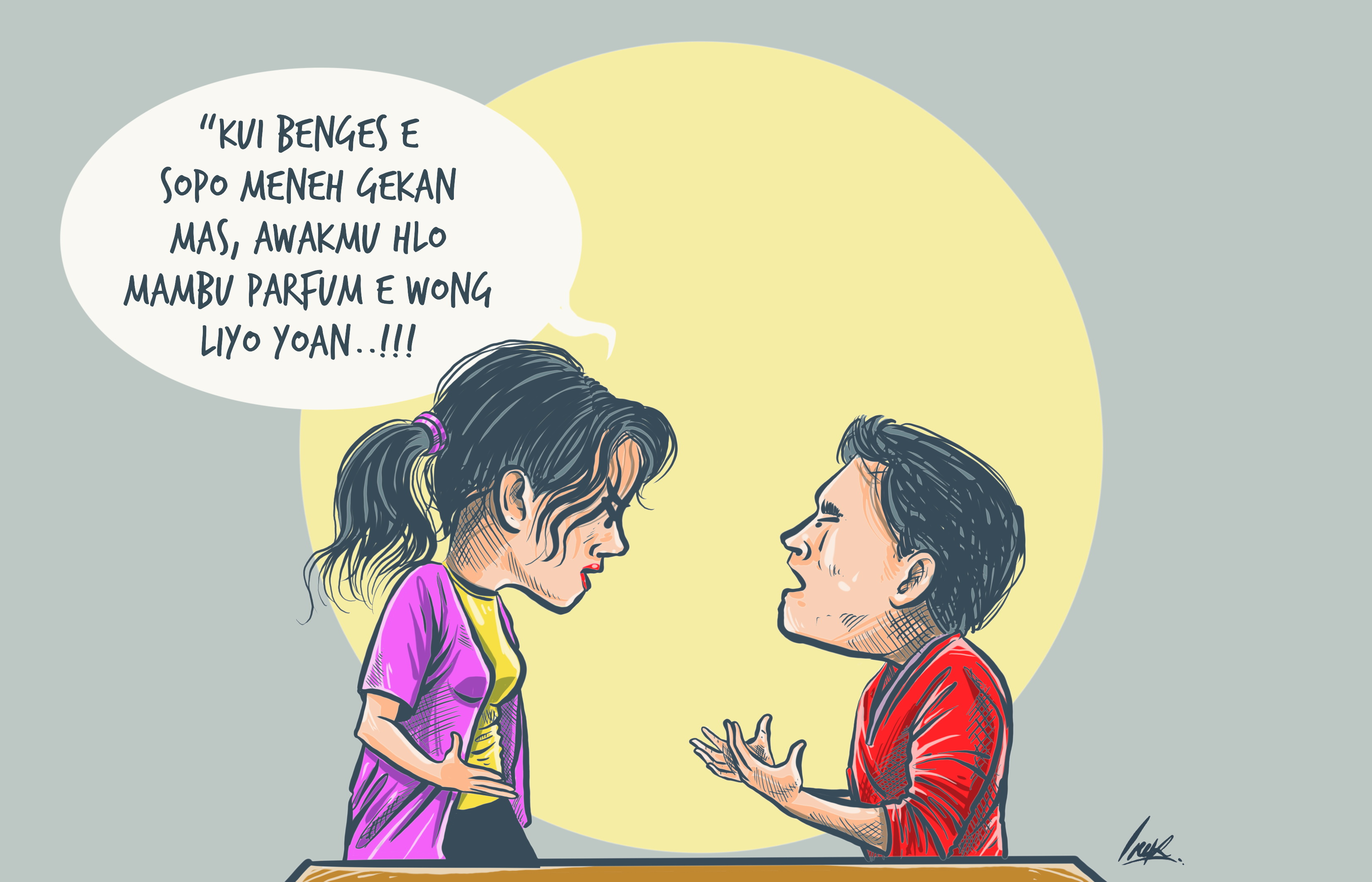 Terjebak pesona semu cinta pertama