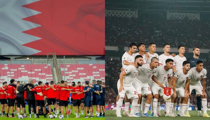 Bahrain dan Timnas Indonesia.