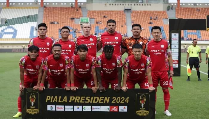 Skuad Persis Solo di Piala Presiden 2024.