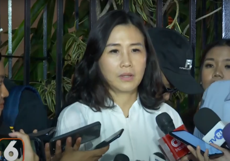 Veronica Tan dipanggil Prabowo Subianto.