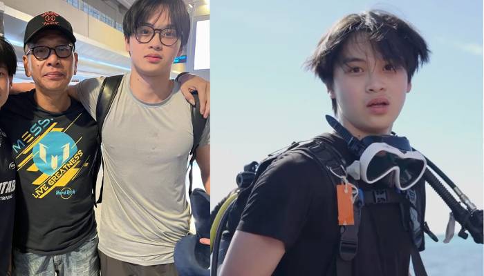 Edbert Laos putra Benny Laos.