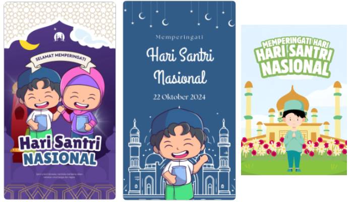 Poster Hari Santri Nasional 2024.
