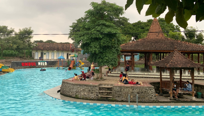 Wisata viral Umbul Nilo di Klaten.