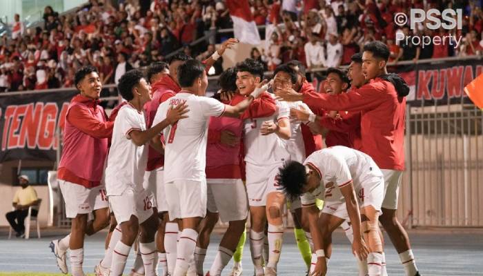 Timnas Indonesia U-17 menang atas Kuwait.