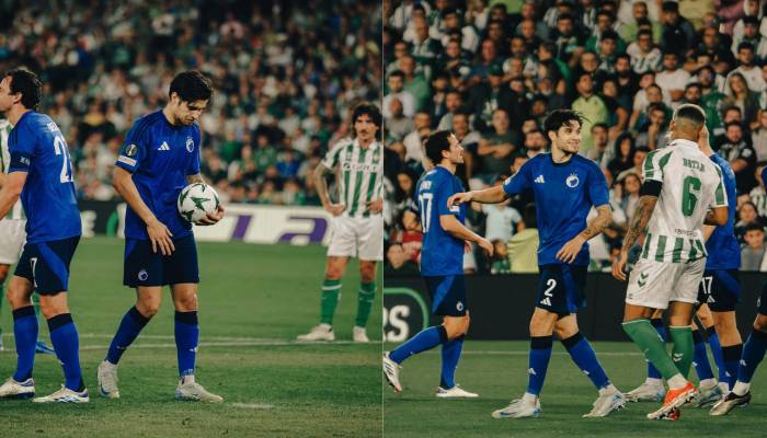 Kevin Diks cetak gol lawan Real Betis.