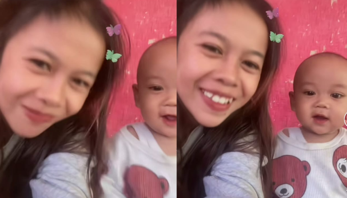 Potret Elzio dan Mama Elzio.