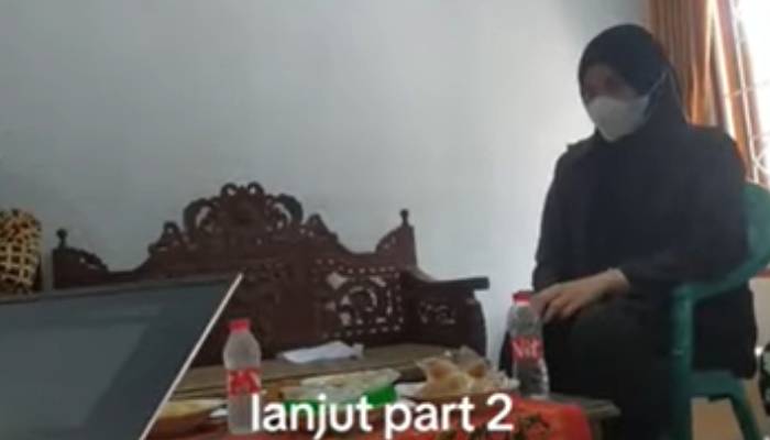 Mega, wanita istri pelayar yang digerebek bersama Habib Nizar.