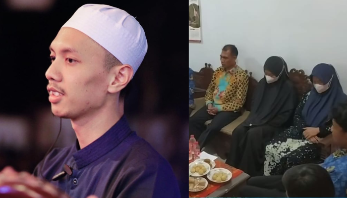Mega(pakaian hitam), wanita istri pelayar yang digerebek bersama Habib Nizar.