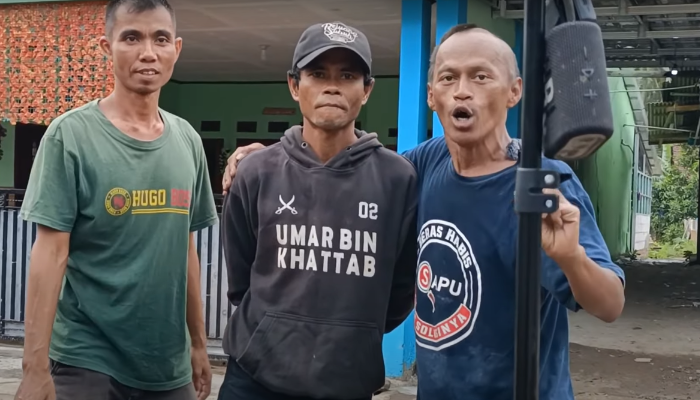 Gunawan Sadbor diamankan oleh kepolisian usai dugaan promosikan judol.