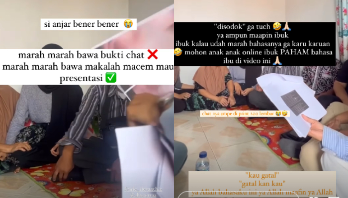 Momen diduga saat Maela Asila dilabrak Siti Septi Ariyanti dan sahabatnya soal dugaan perselingkuhan dengan Bimo Aryo Tejo.