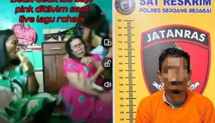 Viral seoran pria yang tikam istrinya sendiri saat live facebook hingga meninggal dunia.