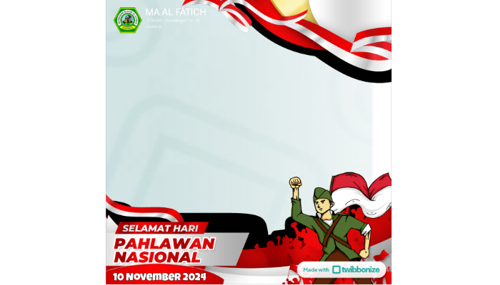 Link Twibbon Hari Pahlawan 2024.