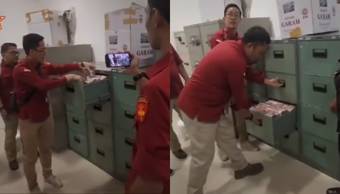Video unggahan Ahmad Sahroni dengan narasi dugaan penggerebekan kantor stafsus Budi Arie.