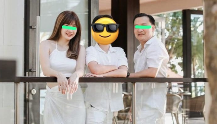Ivan Sugianto dan keluarganya.