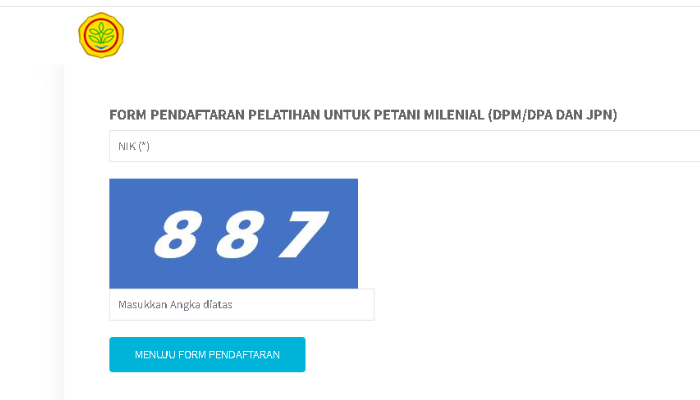 Laman petani milenial