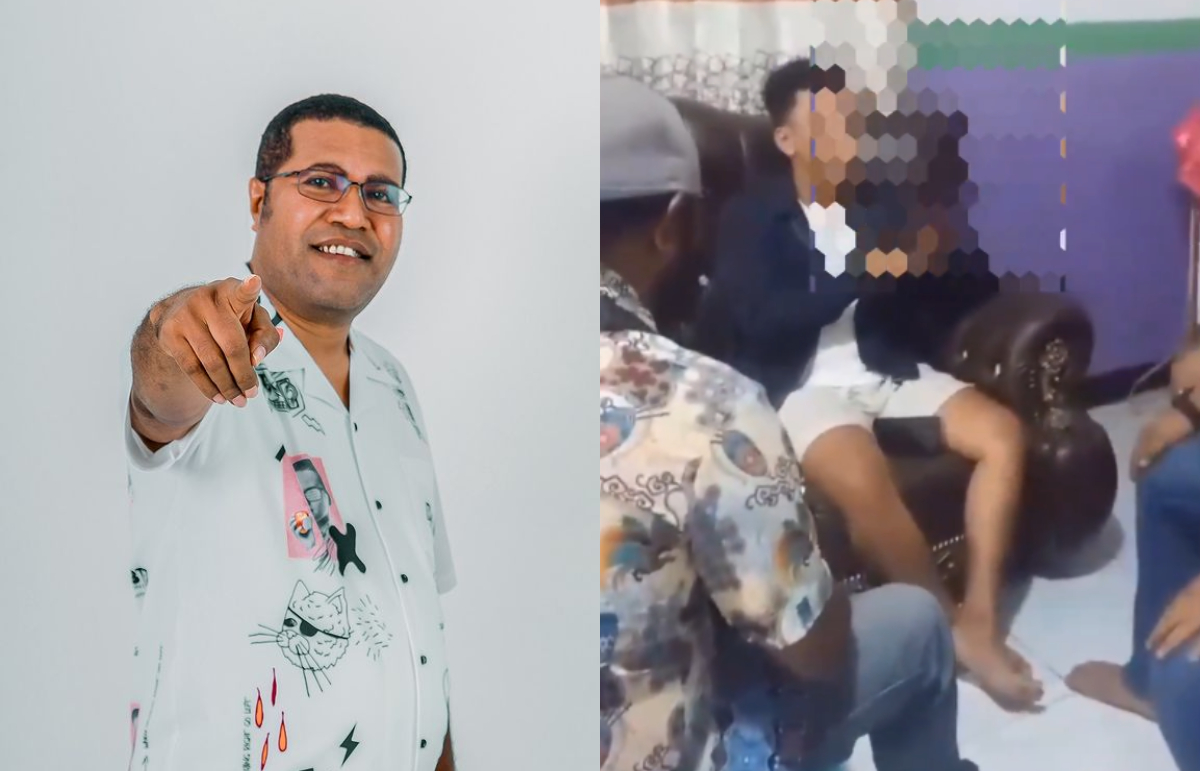 Seorang anak lelaki diduga menjadi korban tindakan tak senonoh Herry Ario Naap.