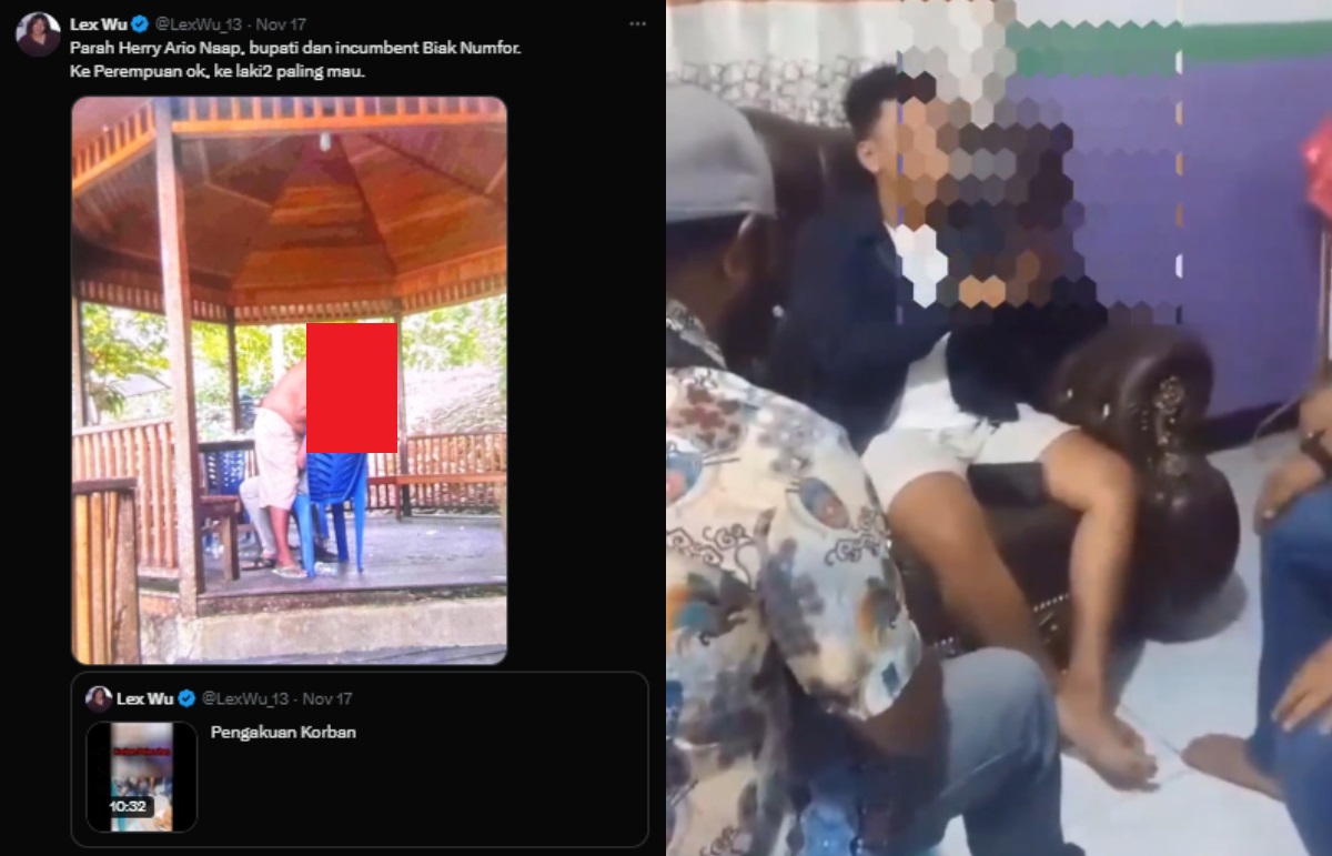 Herry Ario Naap terlibat dugaan tindakan tak senonoh dengan anak laki-laki di bawah umur.