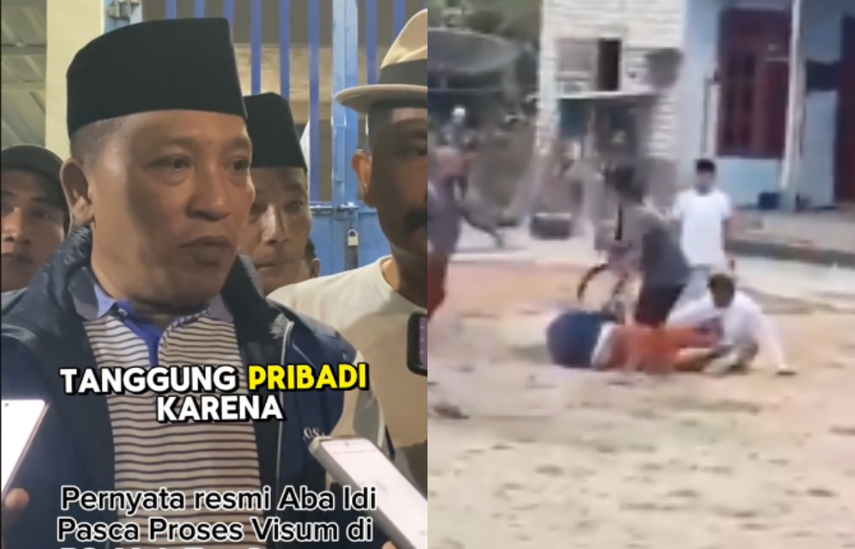 Cabup Slamet Junaidi janji tanggung biaya pendidikan dua anak Jimmy yang jadi korban carok Madura.