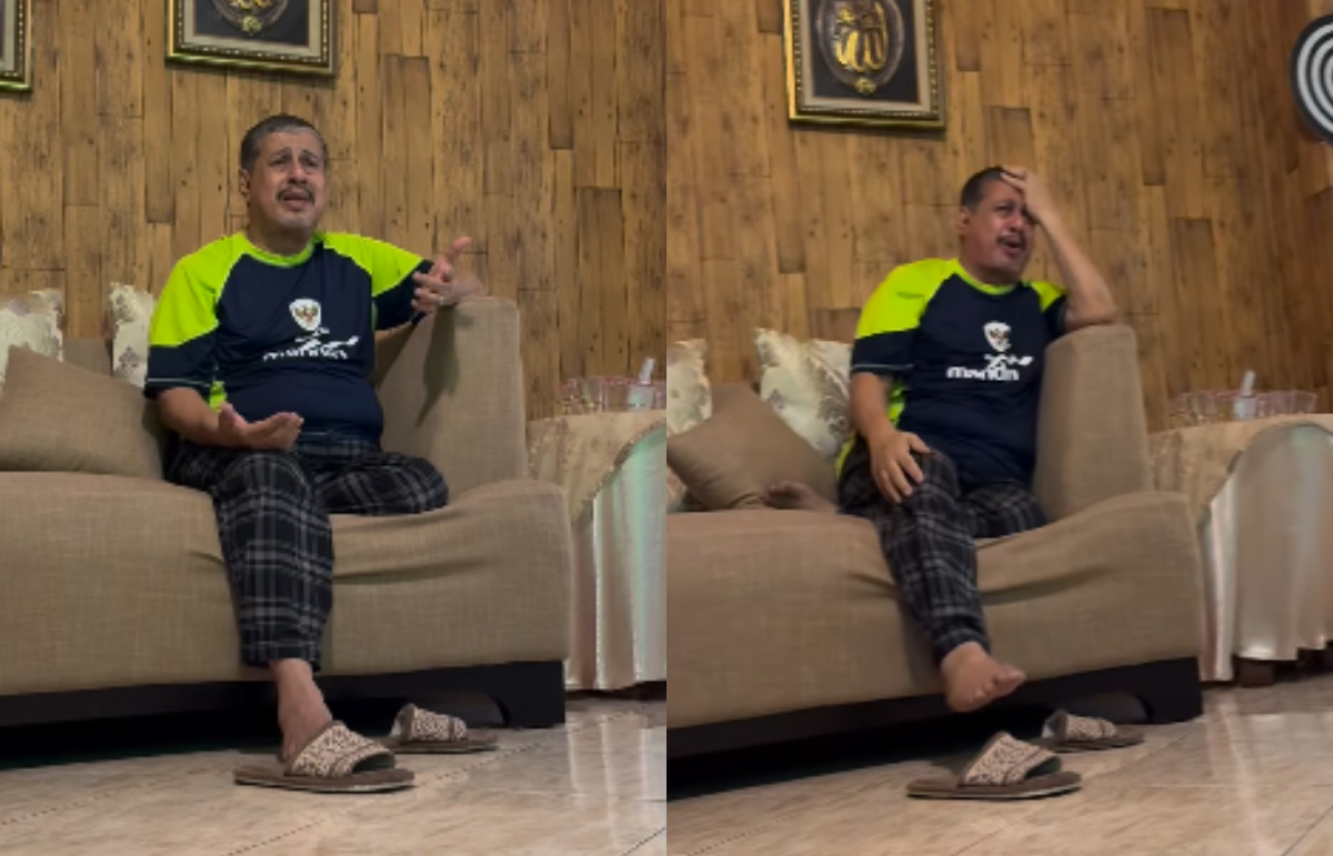 Pak Muh viral usai selebrasinya saat Timnas berlaga dipamerkan oleh Fadil Jaidi.