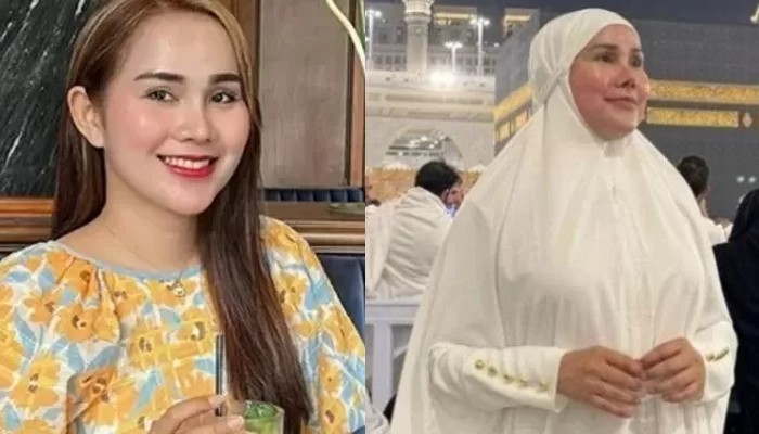 Sosok Isa Zega transgender viral usai umroh mengenakan hijab.