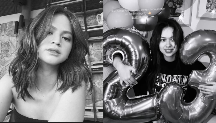 Maudy Effrosina dan Rebbeca Klopper yang baru saja rayakan ulang tahun.