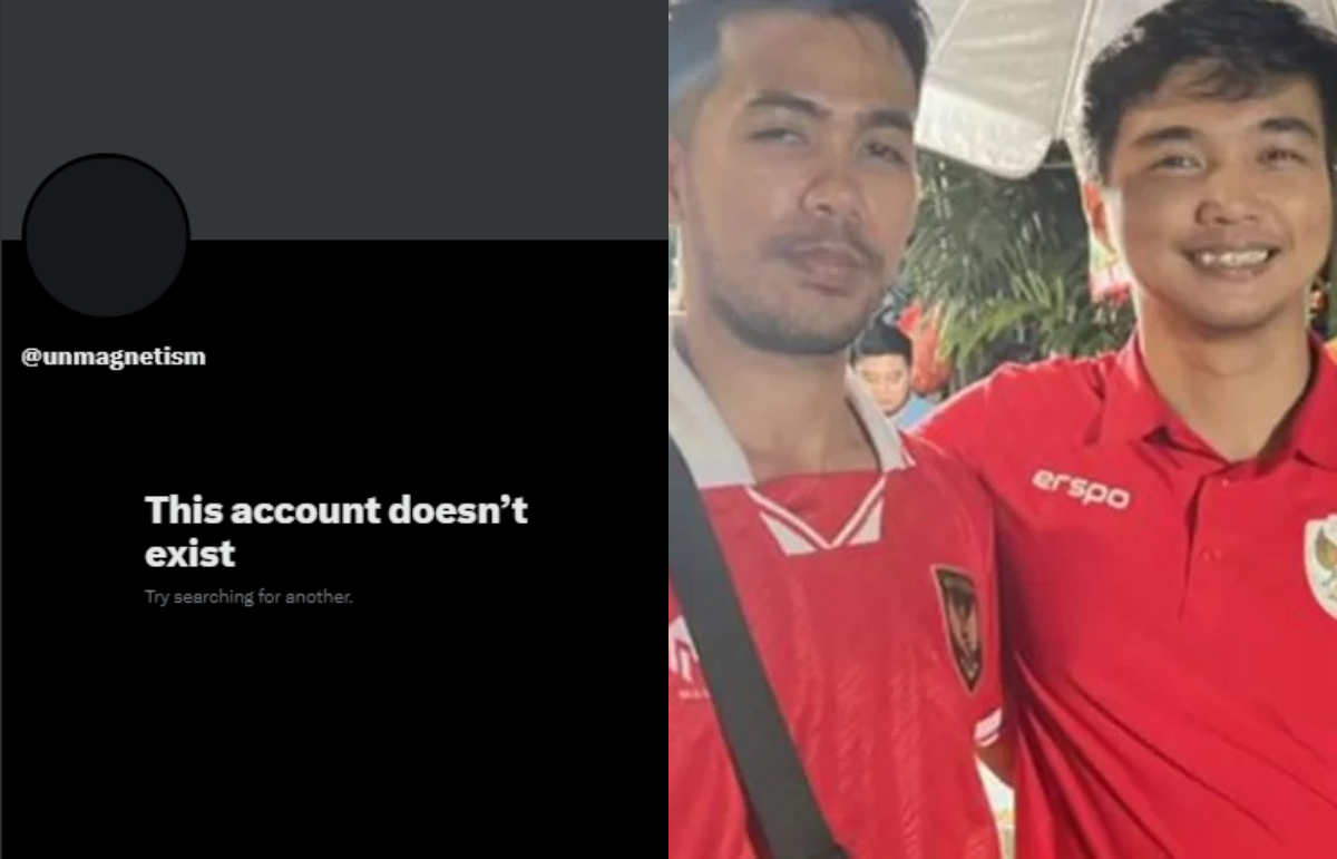 Viral akun X @unmagnetism kepergok pakai jersey KW, kini pilih tutup akun.