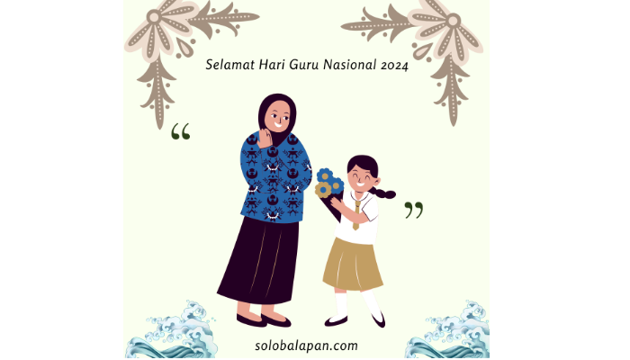 Peringatan Hari Guru Nasional 2024.