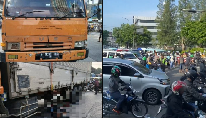 Kecelakaan beruntun di Slipi Jakarta Barat libatkan truk tronton dan delapan kendaraan pada Selasa (26/11/24).