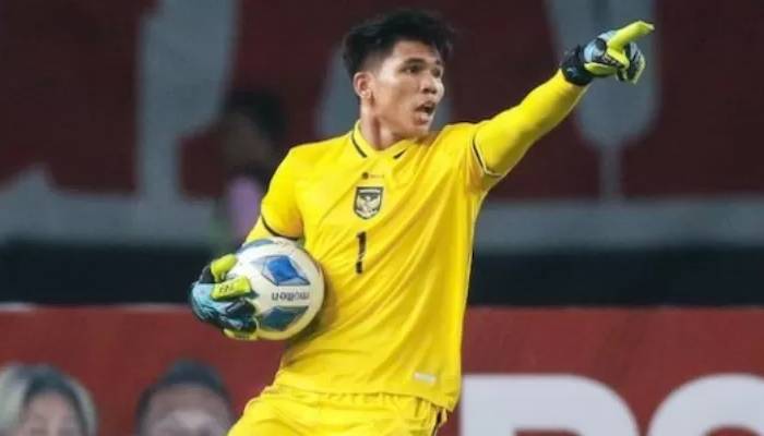 Cahya Supriadi kiper Timnas Indonesia