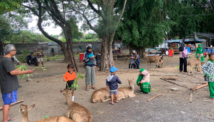 Wisata Viral di Taman Sriwedari Solo.