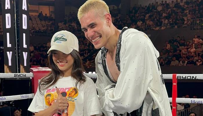 Aisar Khaled bersama Fuji