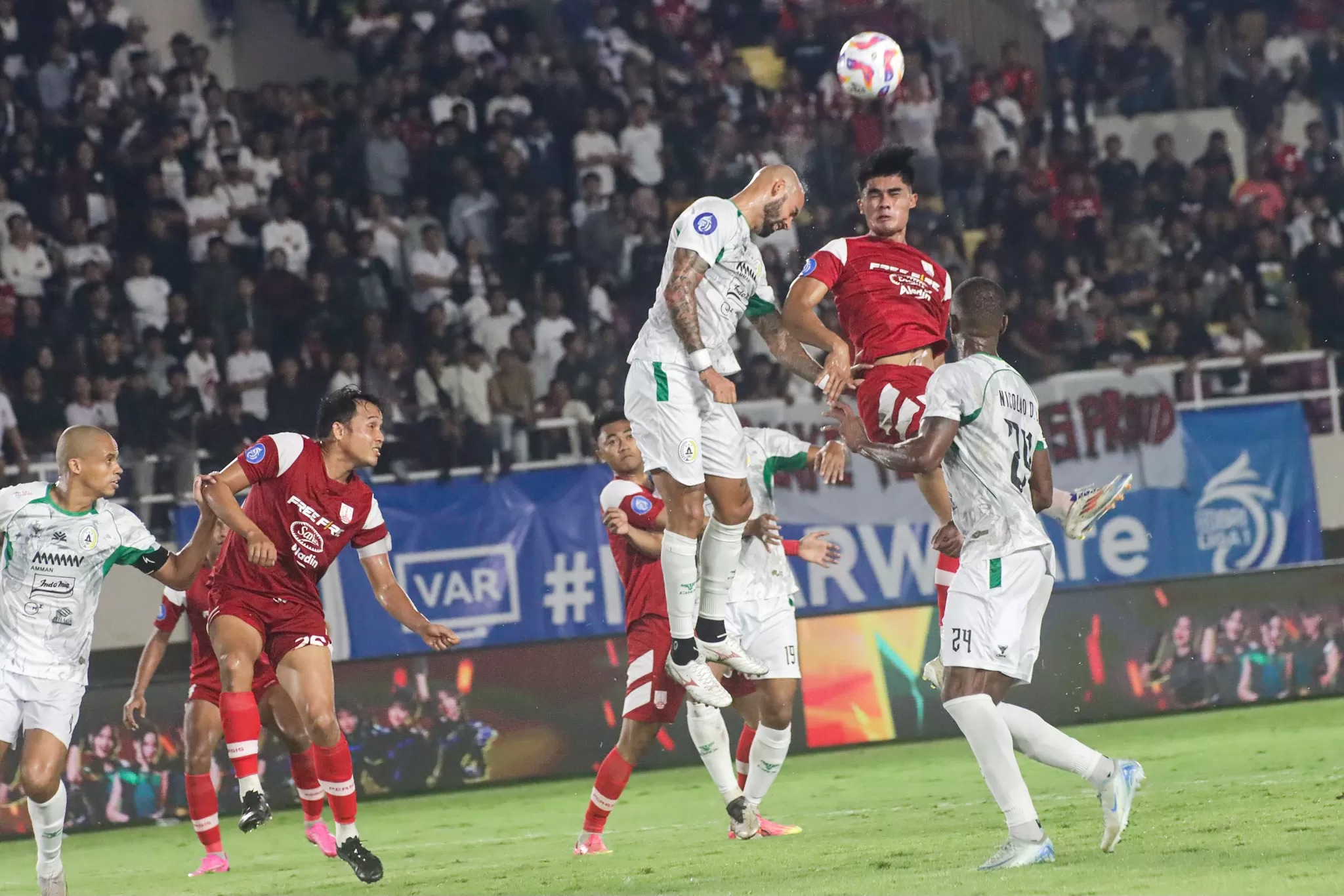 Ramadhan Sananta saat melawan PSS Sleman